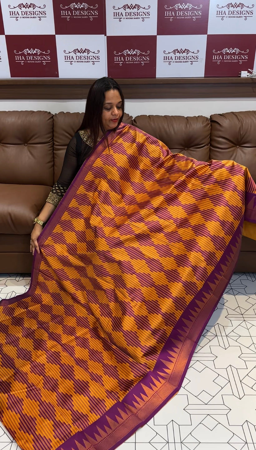 BUDGET BUY SEMI SILK SAREES - IHA 8347