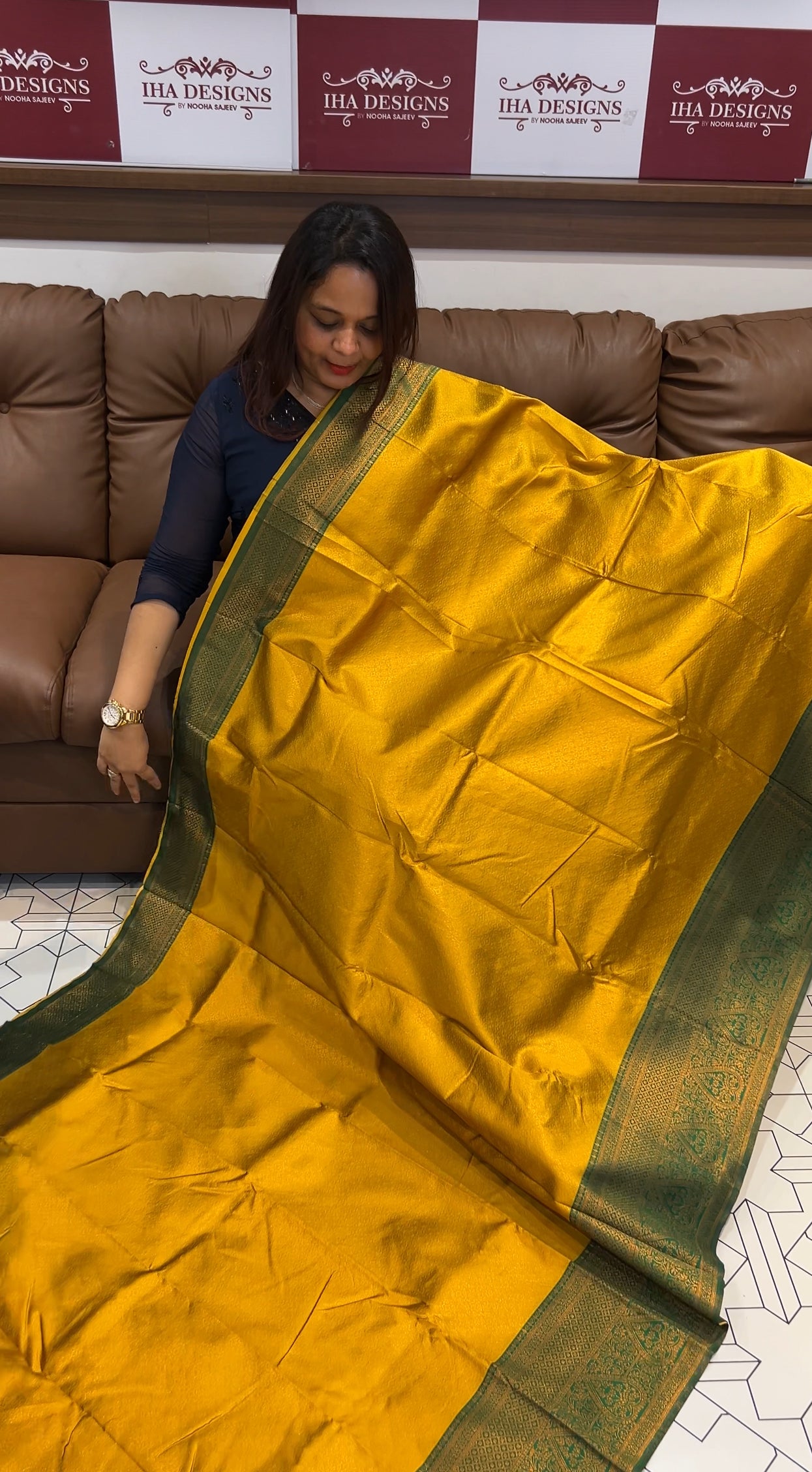 BUDGET BUY SEMI SILK SAREES - IHA 9719