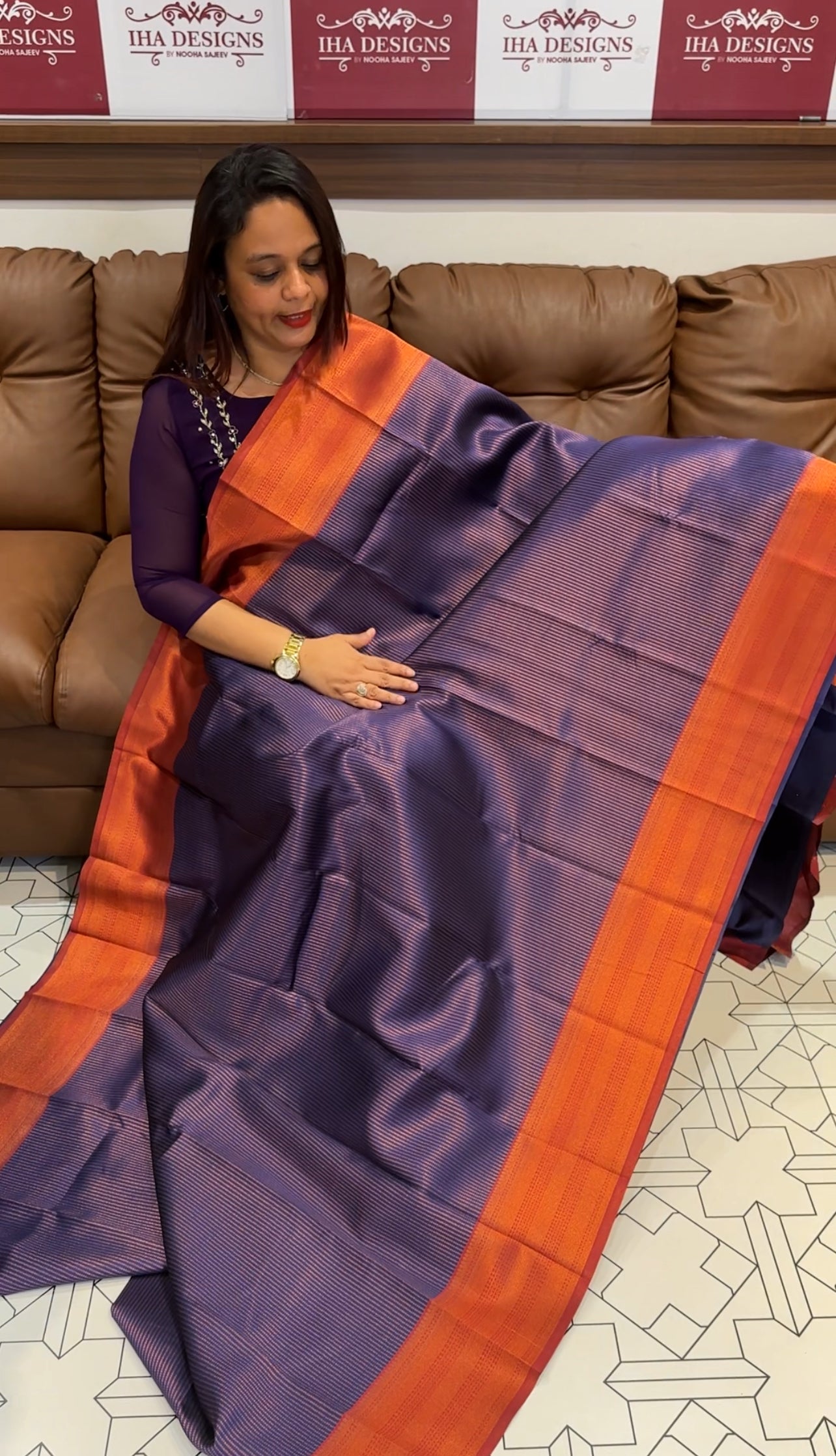 BUDGET BUY SEMI SILK SAREES - IHA 9778
