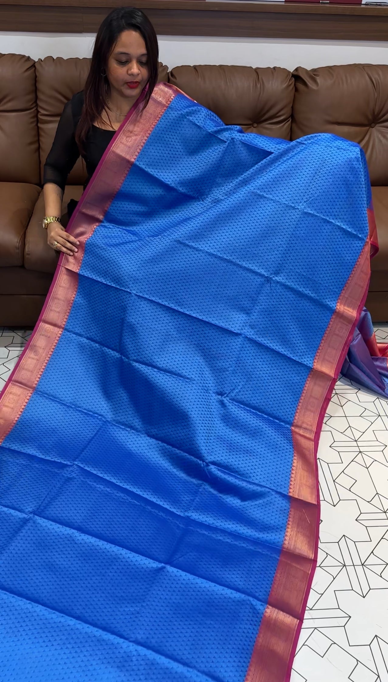 BUDGET BUY SEMI SILK SAREE - IHA 9568