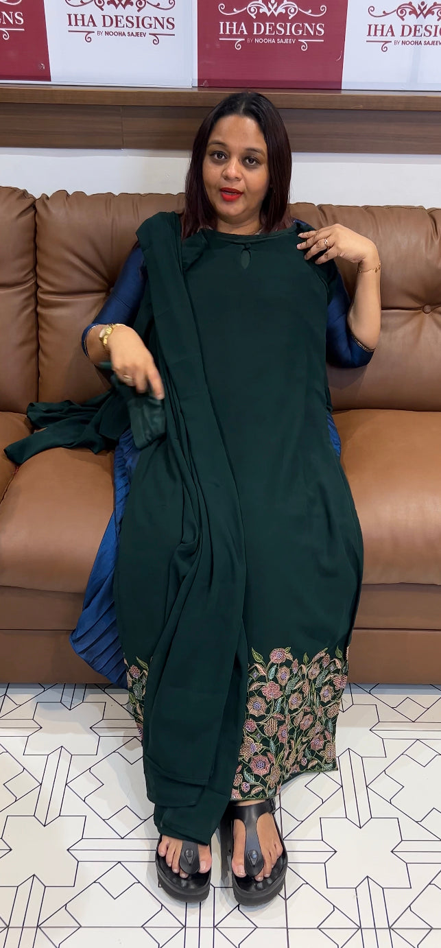 IHA'S IN-HOUSE READY TO WEAR TOP , BOTTOM AND DUPATTA - IHA 8500