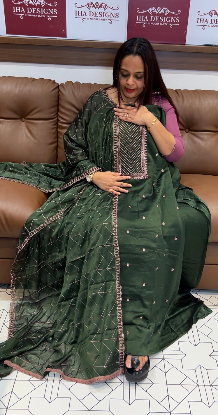 BUDGET BUY UNSTITCHED SALWAR SUITS - IHA 8134