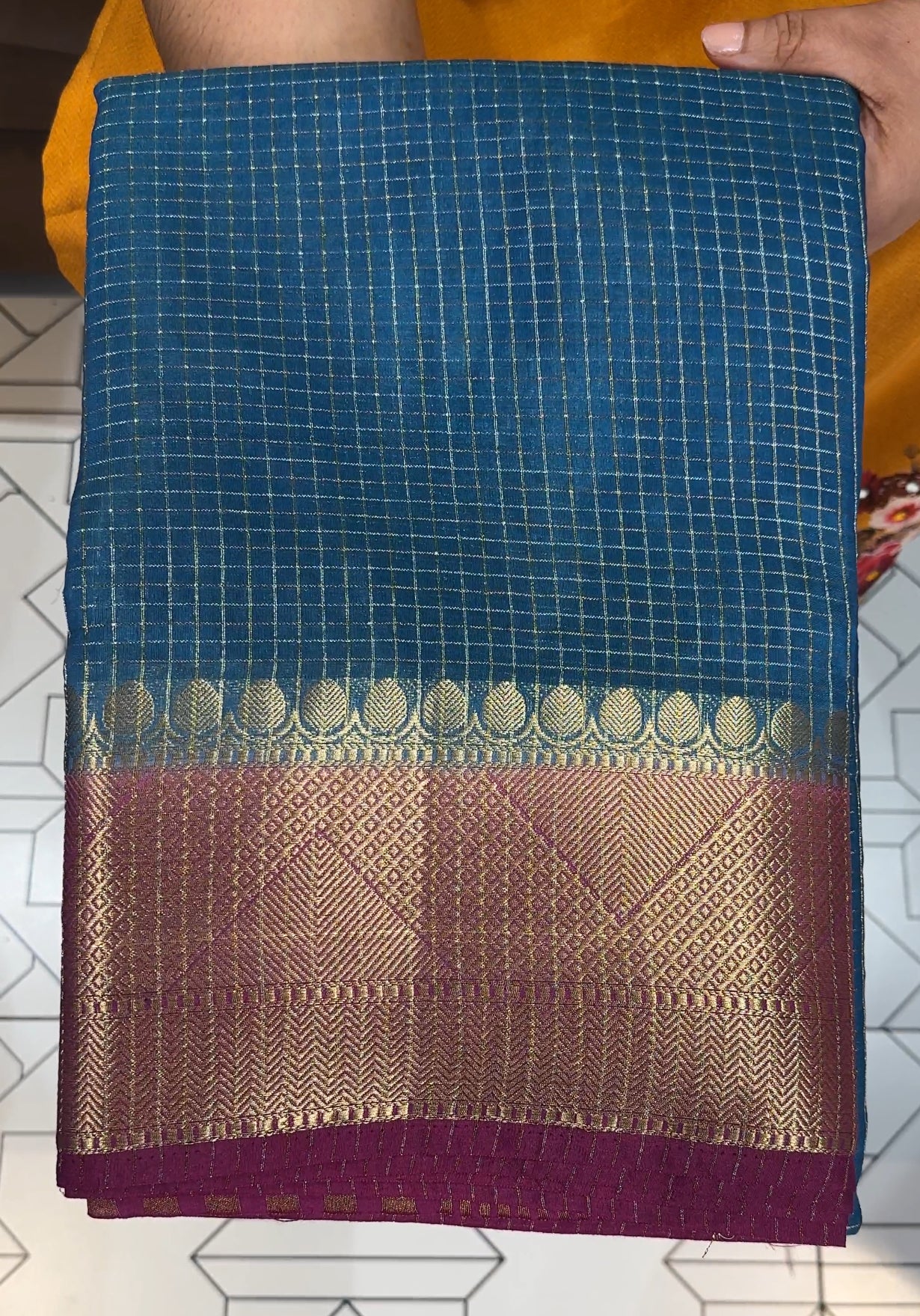 SEMI BANARASI SAREES - IHA 22828