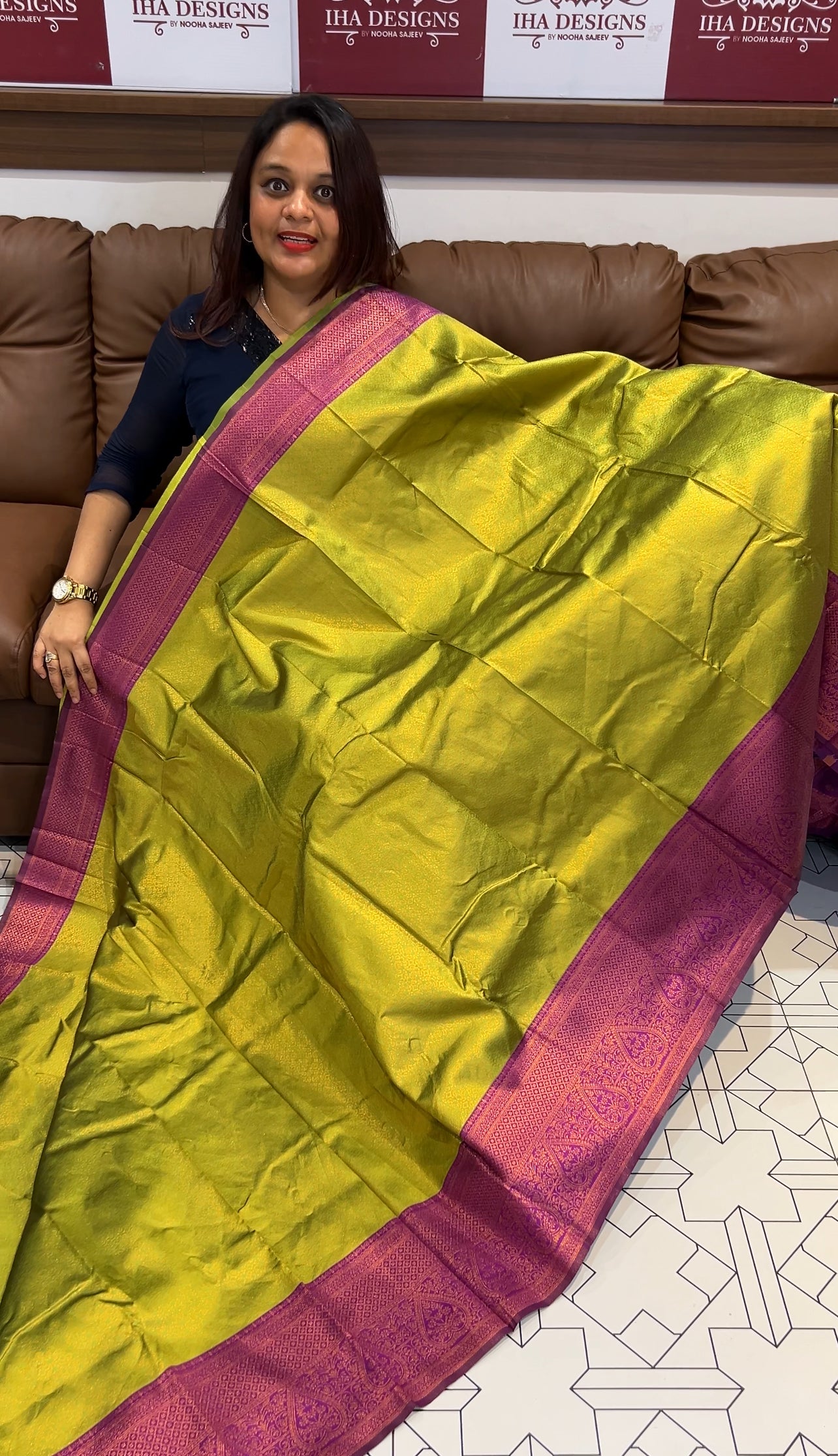 BUDGET BUY SEMI SILK SAREES - IHA 9719