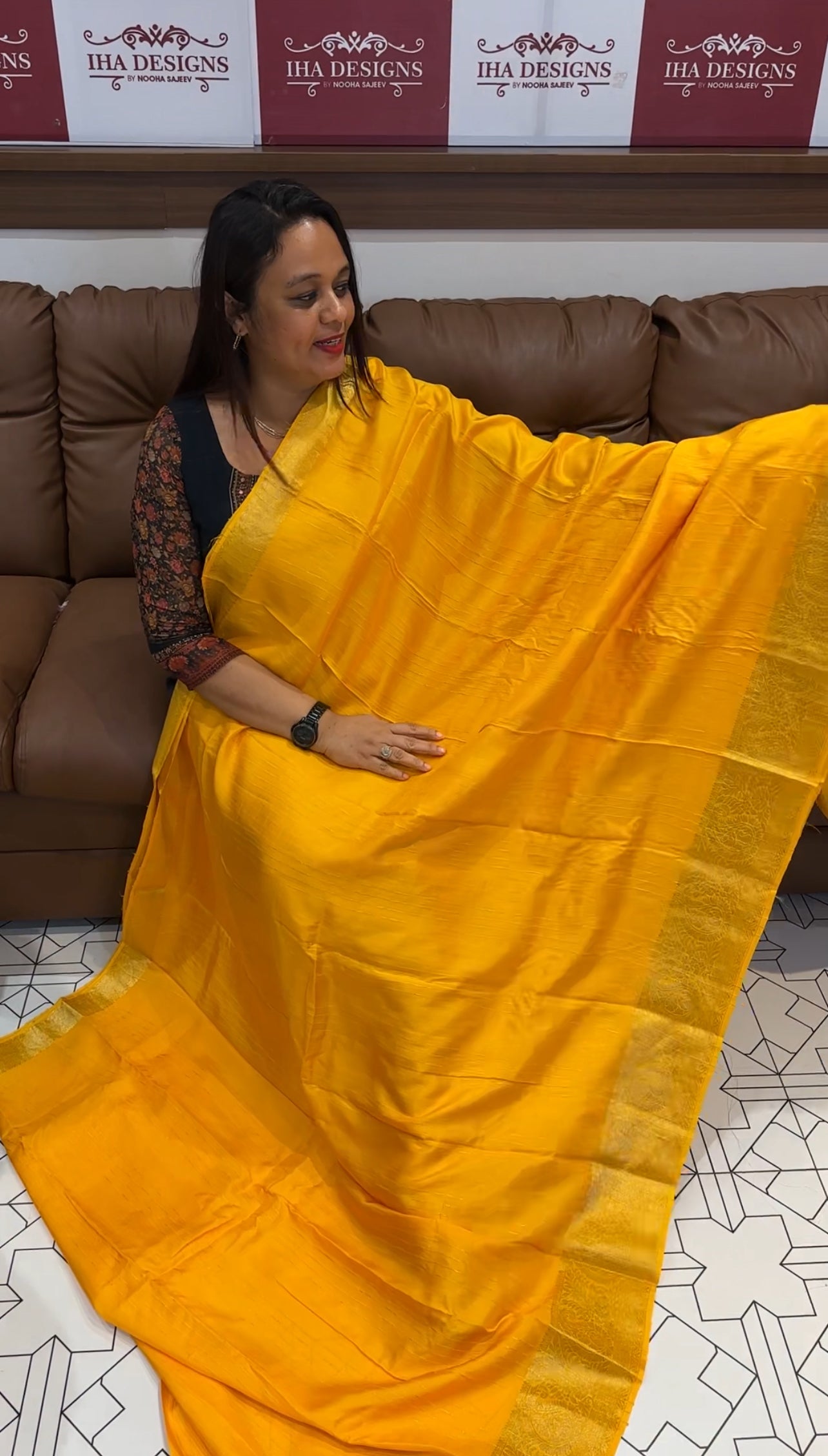 DOLA SILK SAREES - IHA 9834