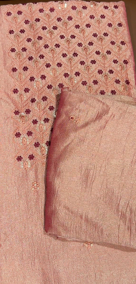 VICHITRA SILK UNSTITCHED SALWAR SUIT - IHA 8564