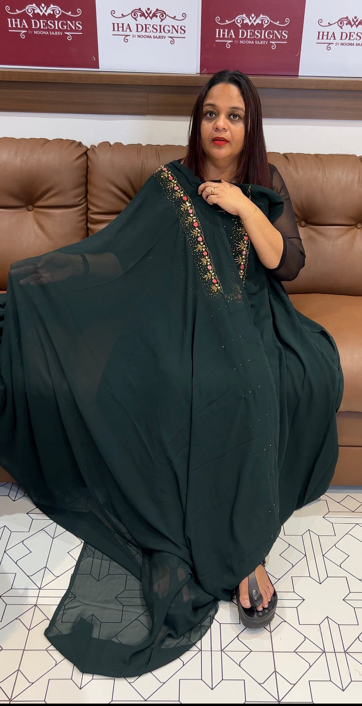 VICHITRA SILK UNSTITCHED SALWAR SUITS - IHA 8365