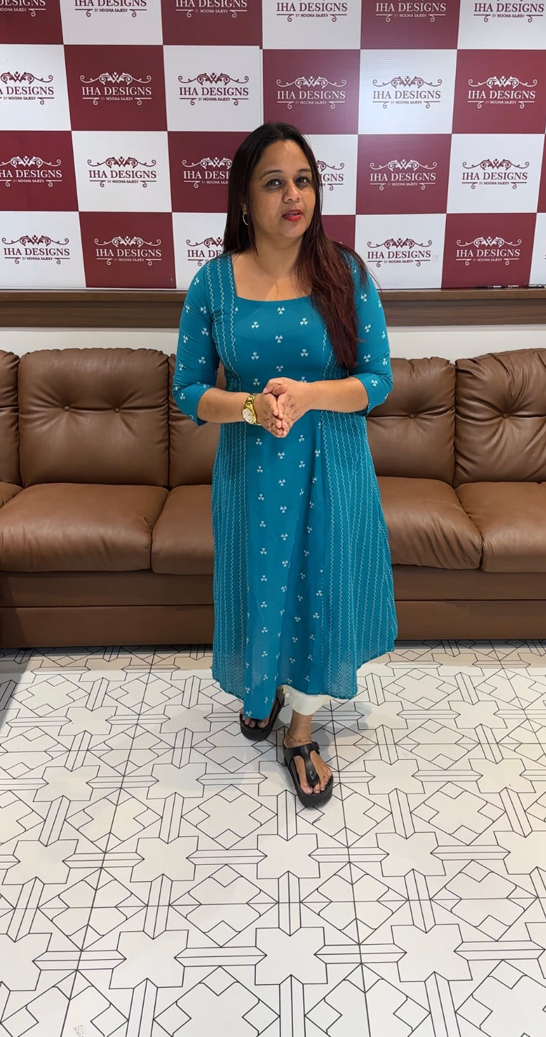 IHA'S IN-HOUSE COTTON ALINE TOPS - IHA 8222