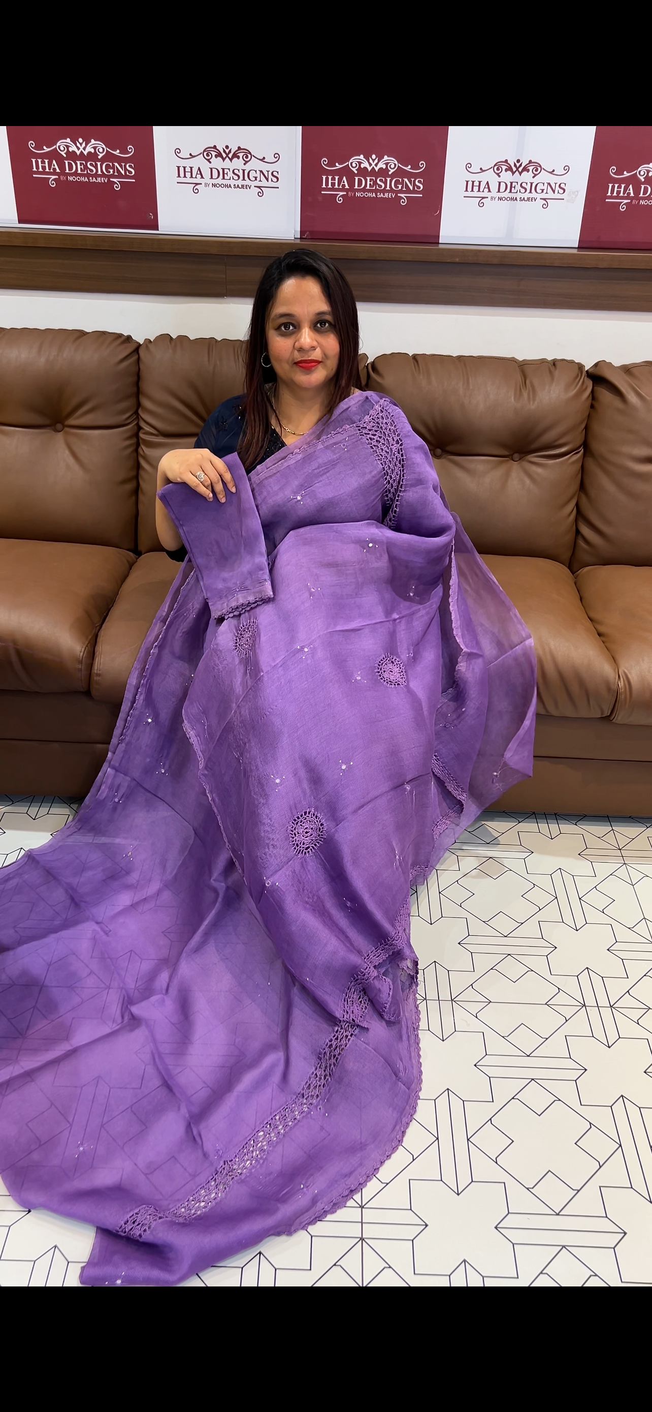 NET KOTA SAREES COLLECTIONS - IHA 9677