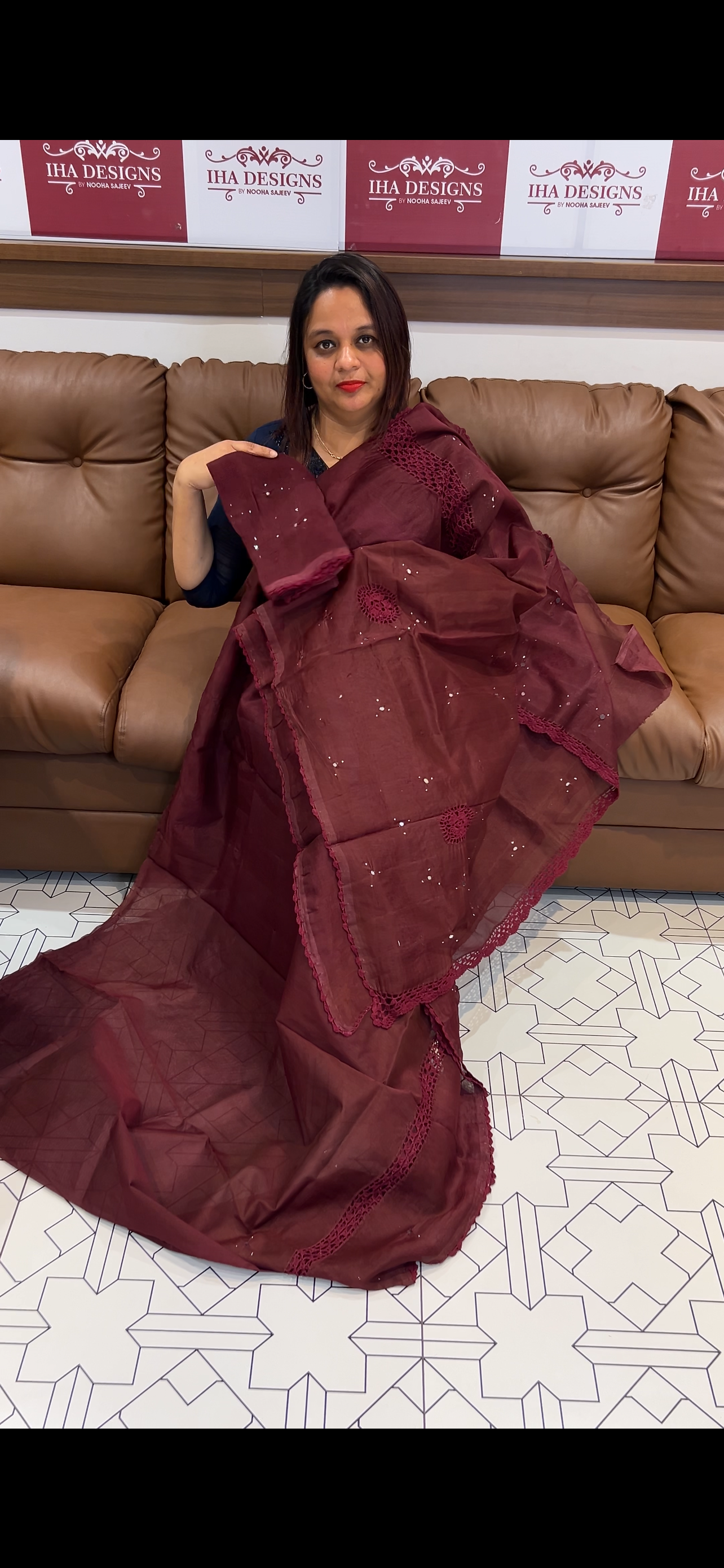 NET KOTA SAREES COLLECTIONS - IHA 9677
