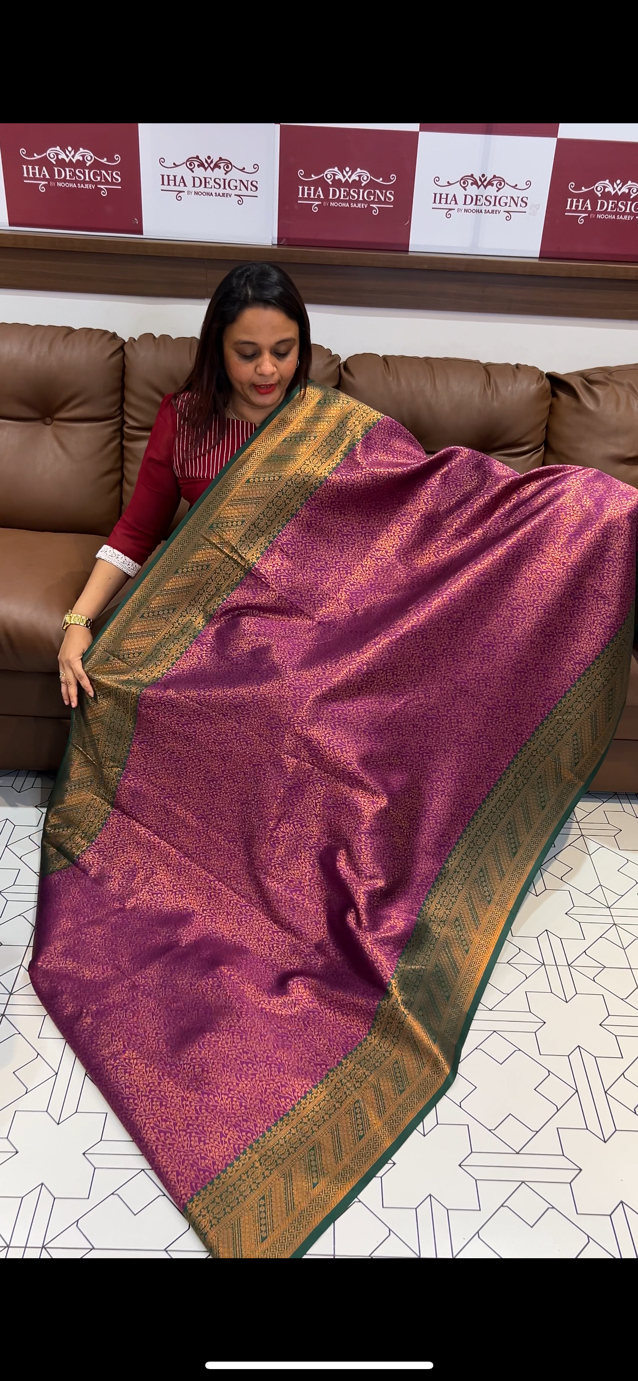 BUDGET BUY SEMI SILK SAREES - IHA 9770
