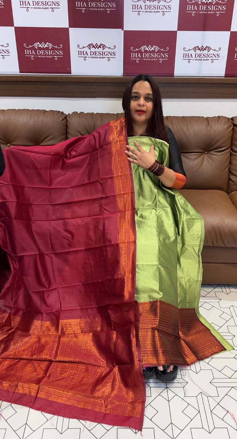 BUDGET BUY SEMI SILK UNSTITCHED SALWAR SUITS - IHA 8501