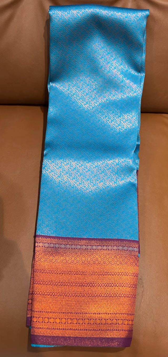 BUDGET BUY SEMI SILK SAREES - IHA 6345