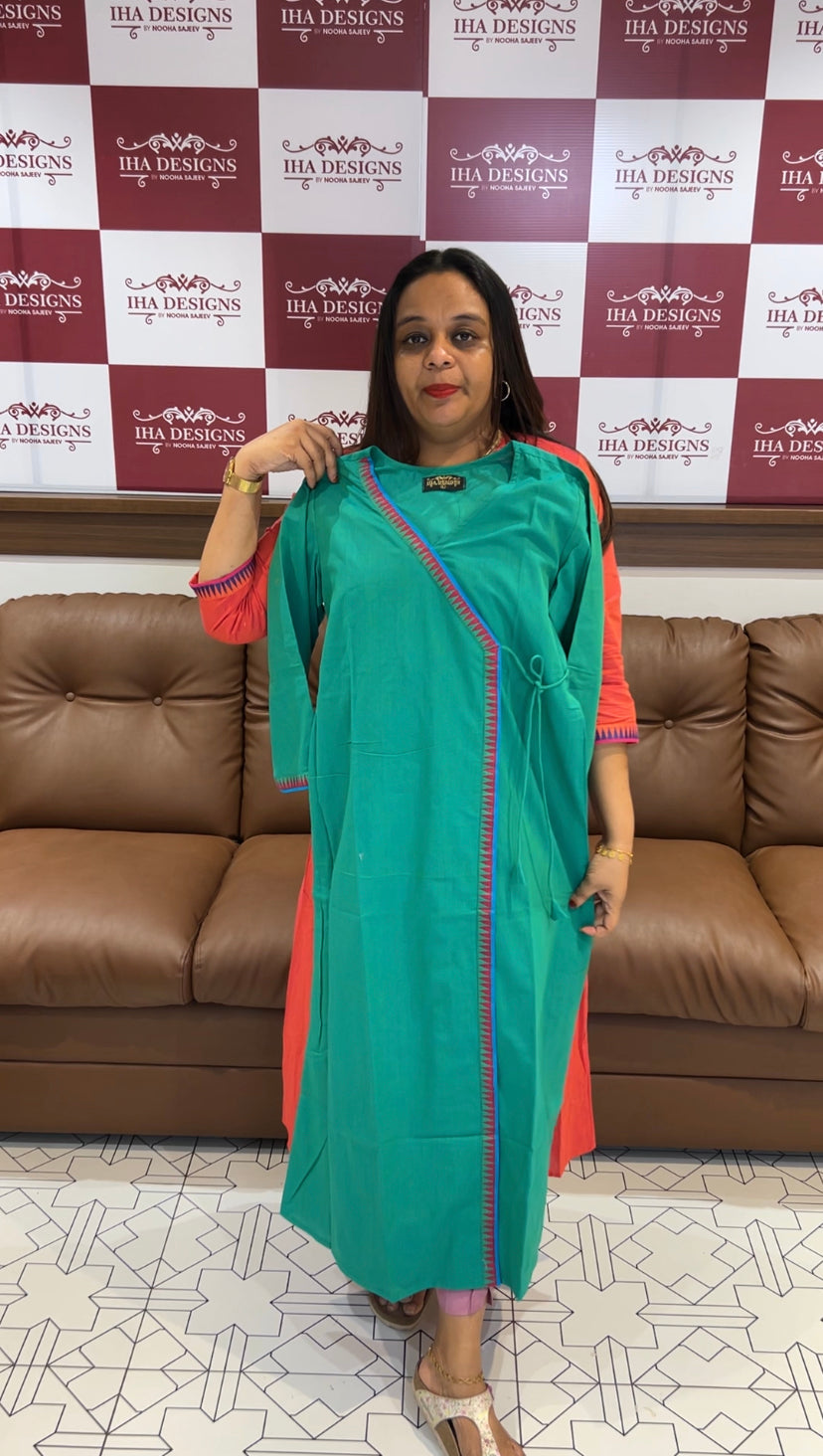 BUDGET BUY HANDLOOM COTTON KURTIS - IHA 6480