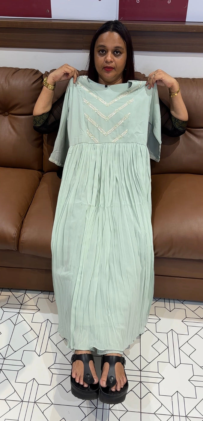 HAND WORKED ALINE TOPS - IHA 8569