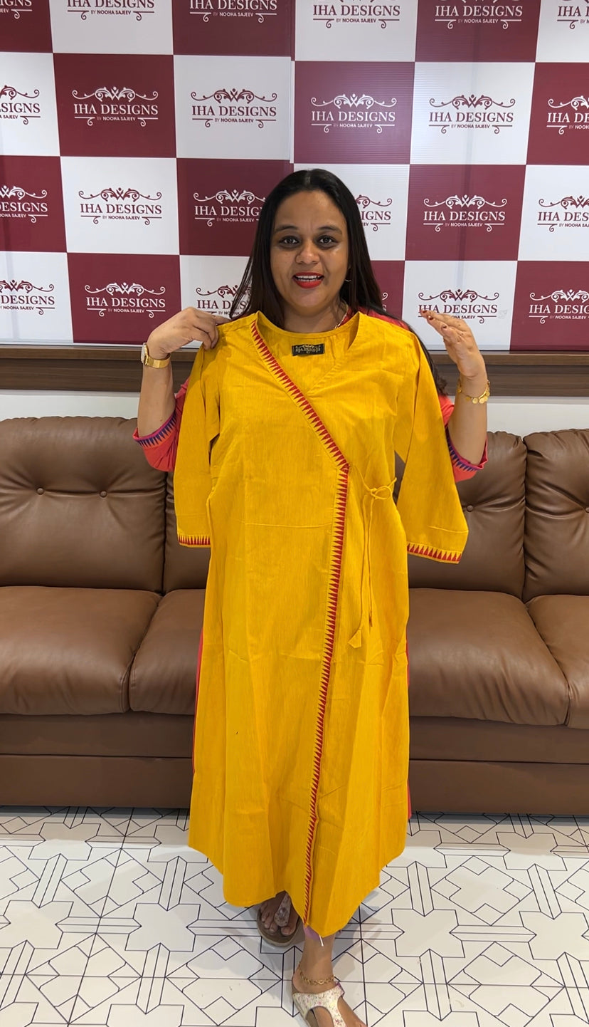 BUDGET BUY HANDLOOM COTTON KURTIS - IHA 6480