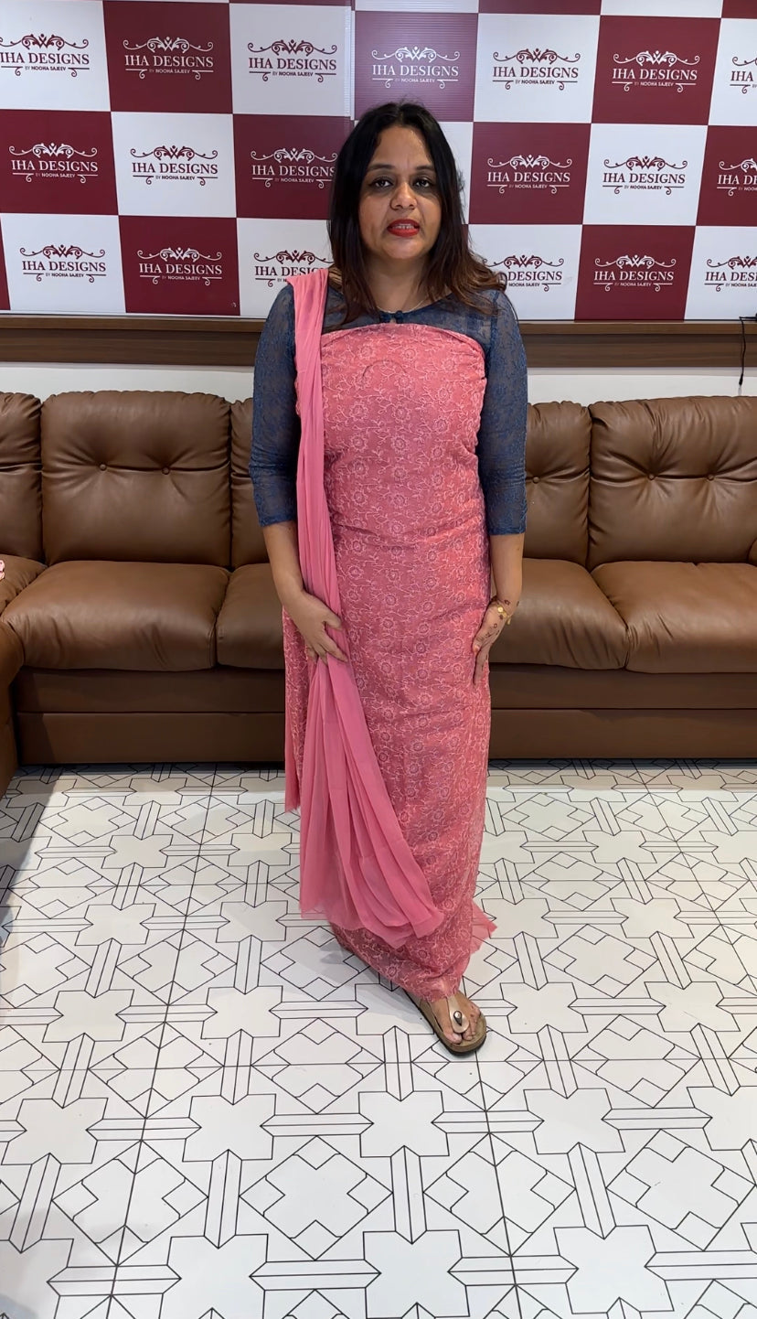 BUDGET BUY UNSTITCHED SALWAR SUIT - IHA 9551