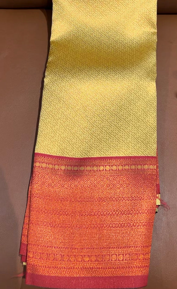 BUDGET BUY SEMI SILK SAREES - IHA 6345