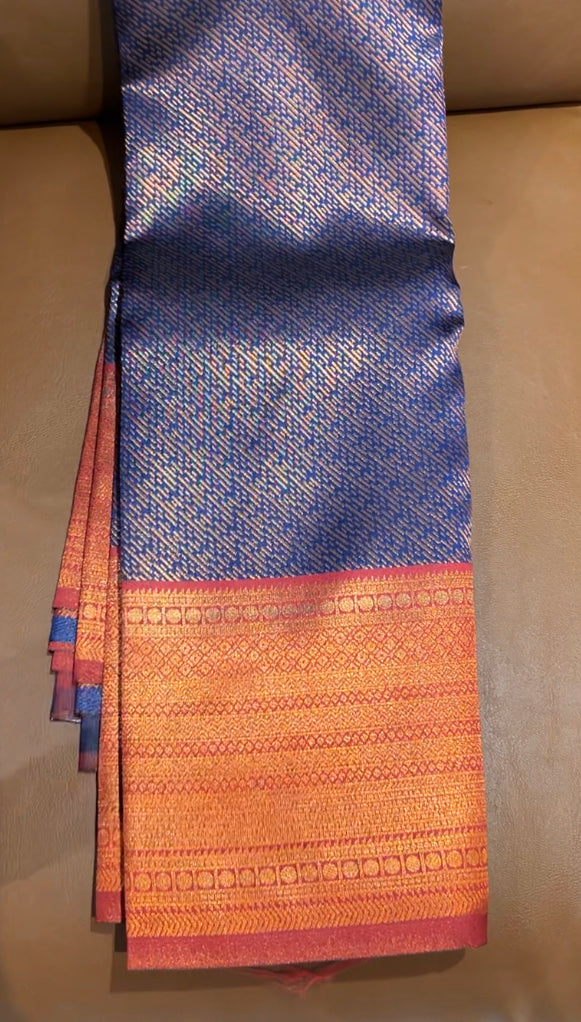 BUDGET BUY SEMI SILK SAREES - IHA 6345