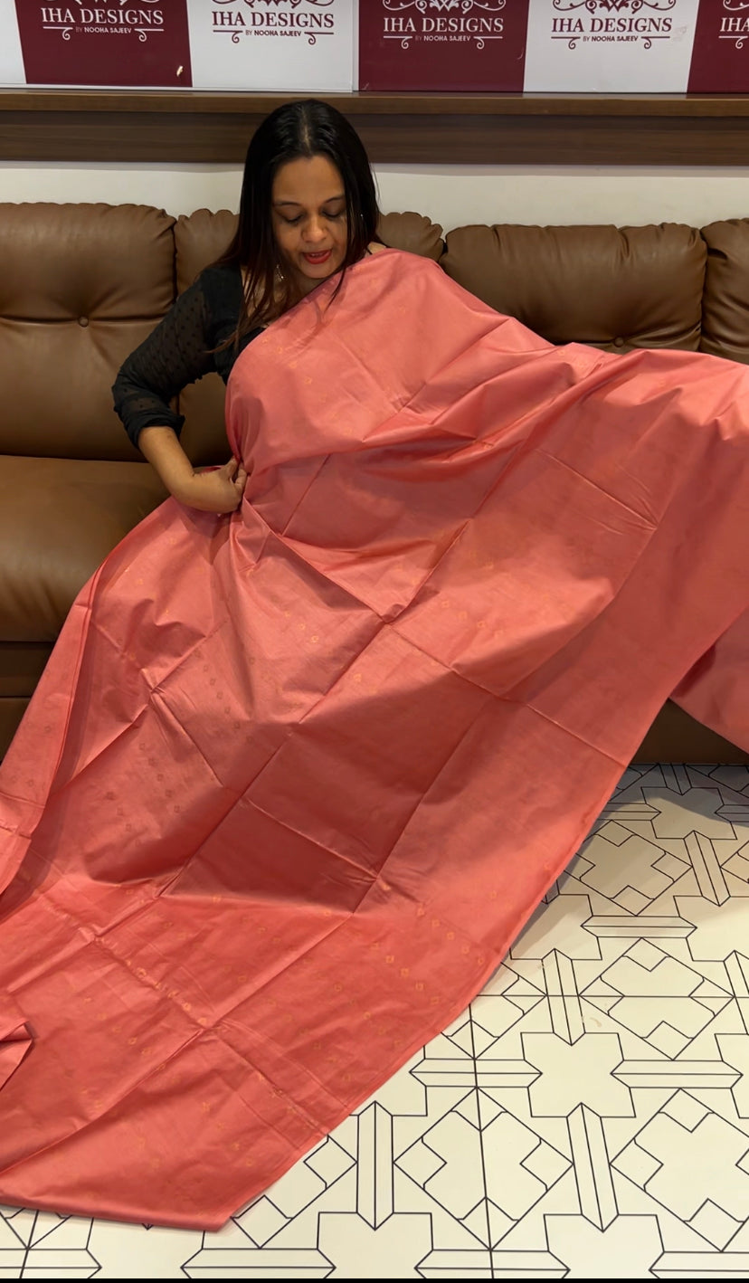 BUDGET BUY SEMI TUSSUR SAREES - IHA 6491