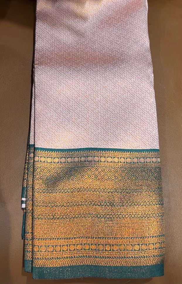 BUDGET BUY SEMI SILK SAREES - IHA 6345