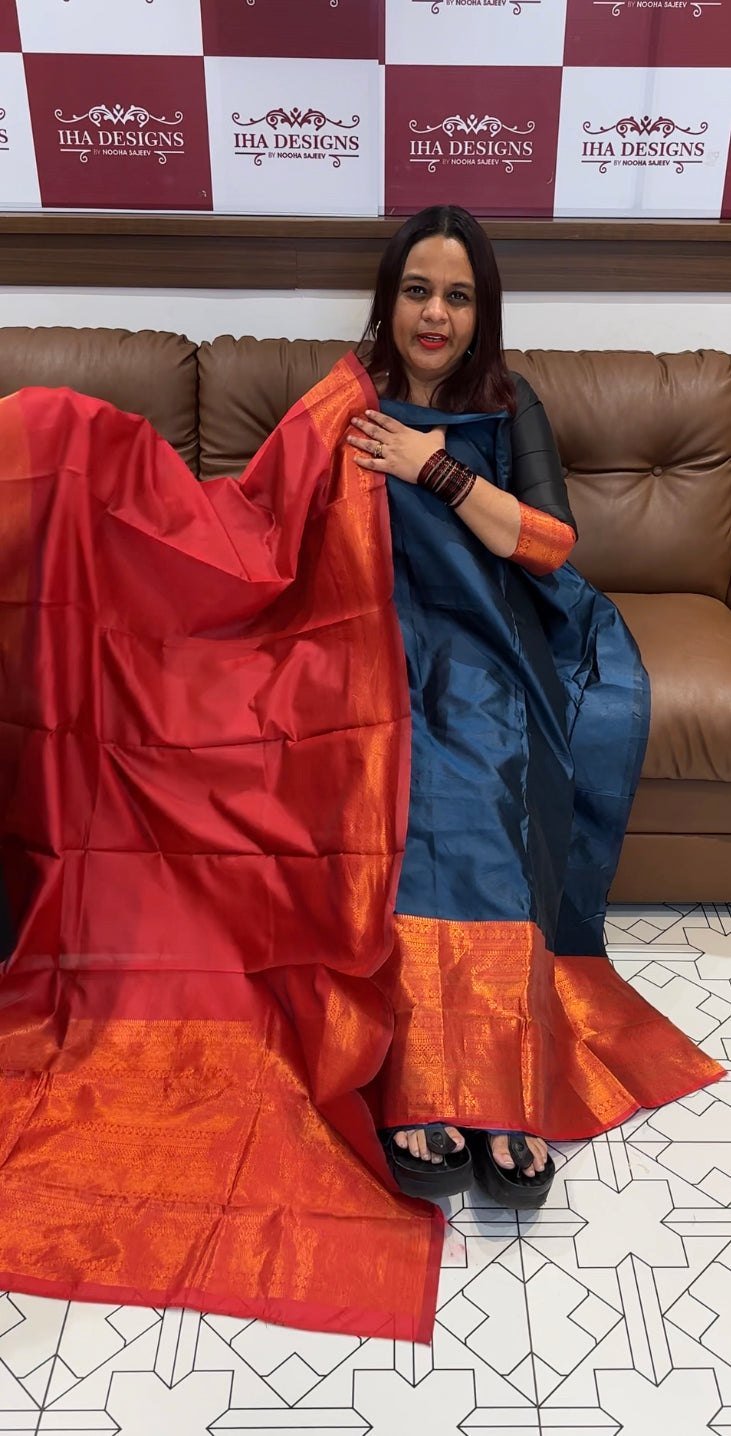 BUDGET BUY SEMI SILK UNSTITCHED SALWAR SUITS - IHA 8501