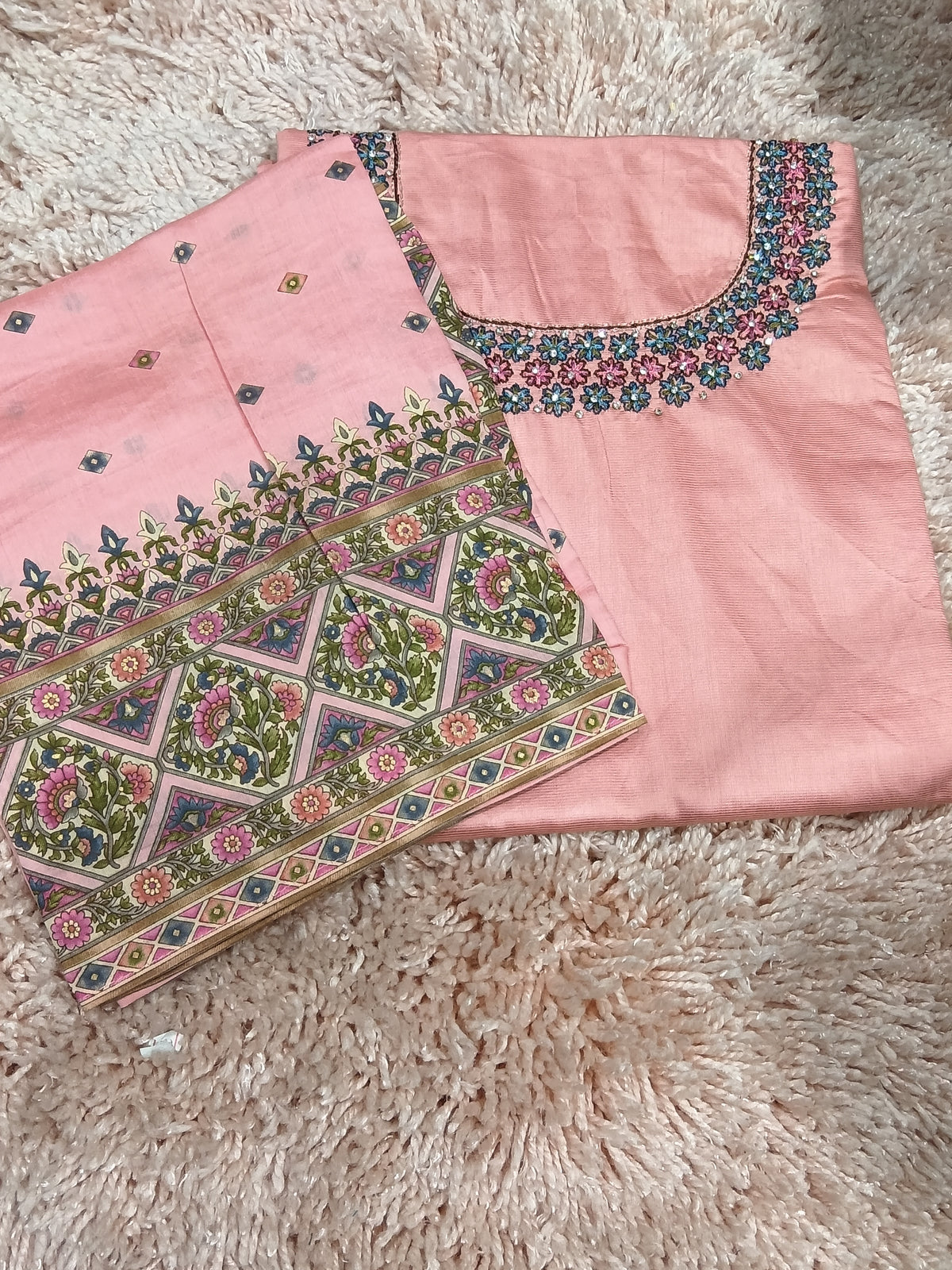 OFFER SALES UNSTITCHED SALWAR SUITS - IHA 35516