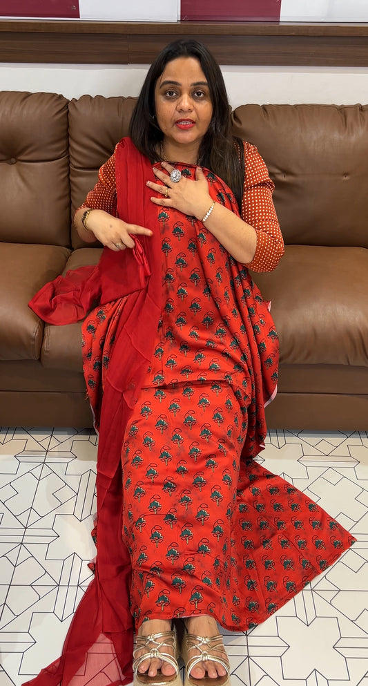 DIGITAL PRINTED UNSTITCHED SALWAR SUITS - IHA 23597