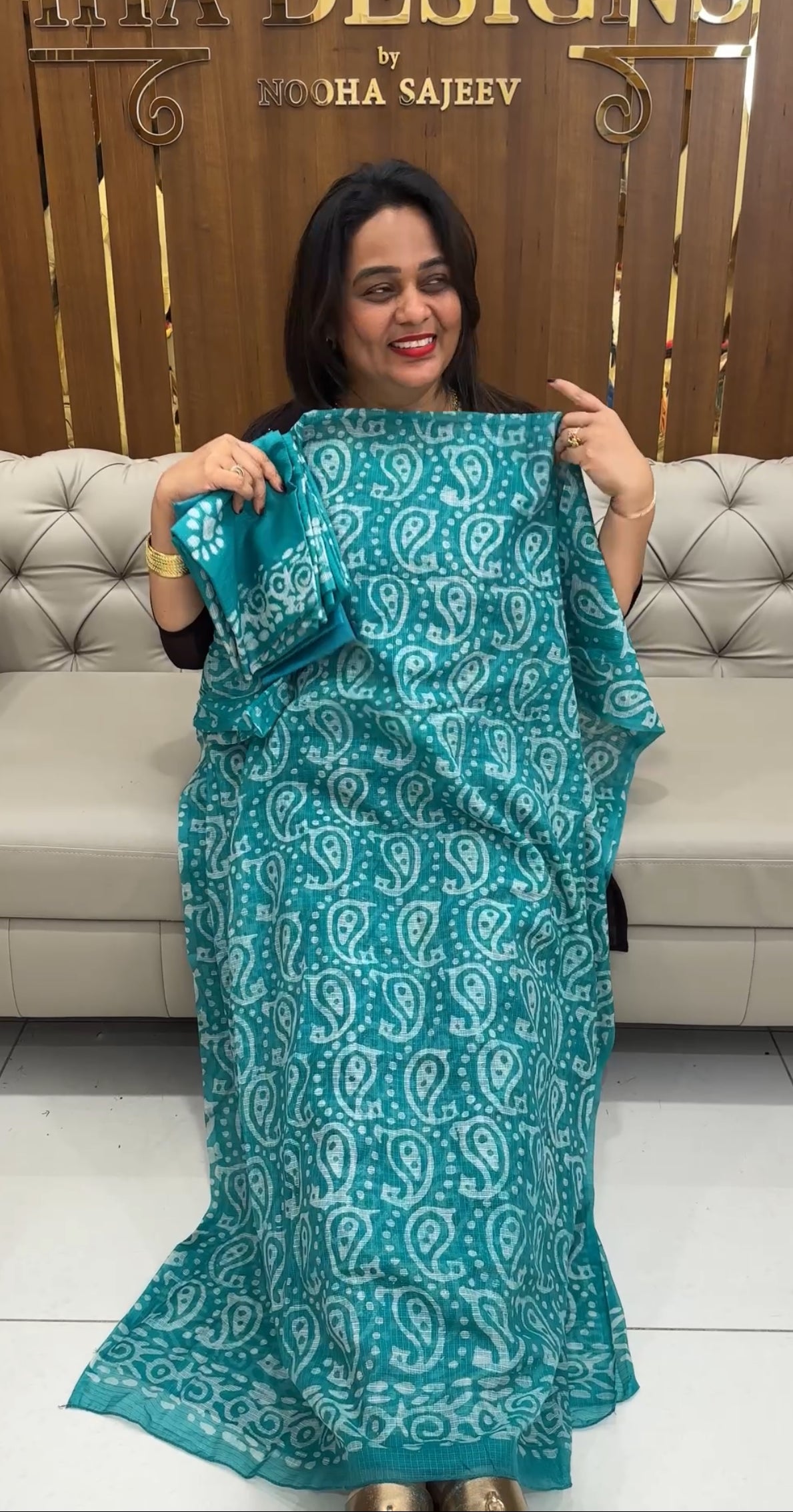 NET KOTA UNSTITCHED SALWAR SUITS - IHA 25657