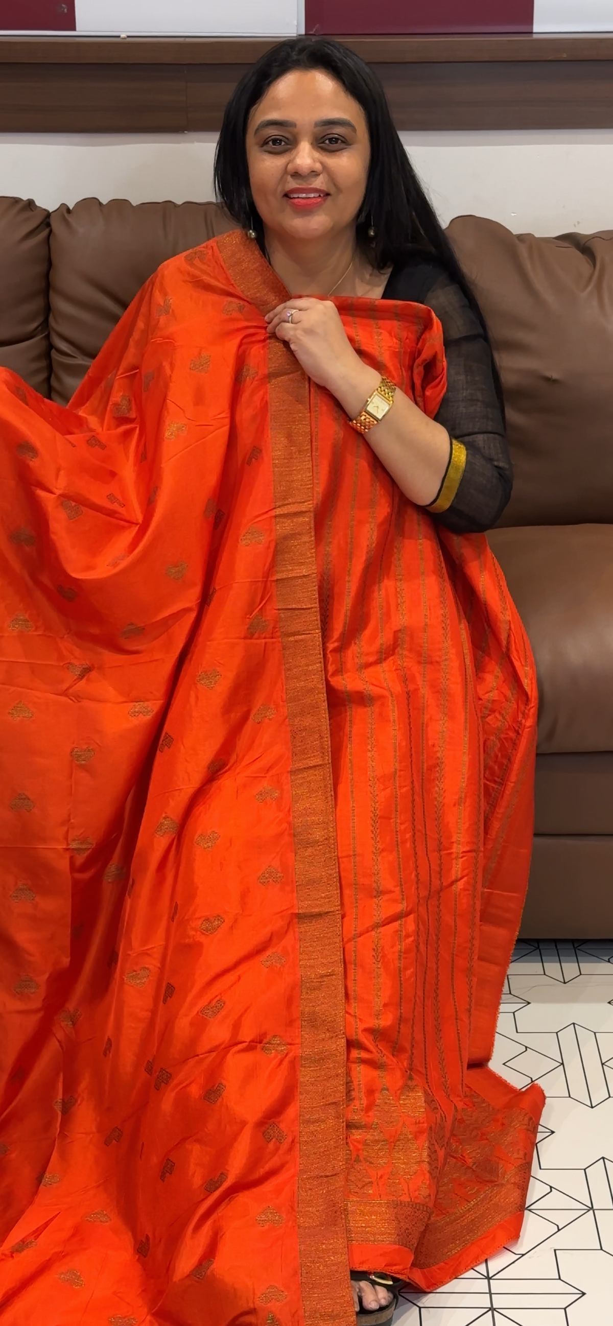 SEMI BANARASI UNSTITCHED SALWAR SUITS - IHA 35507