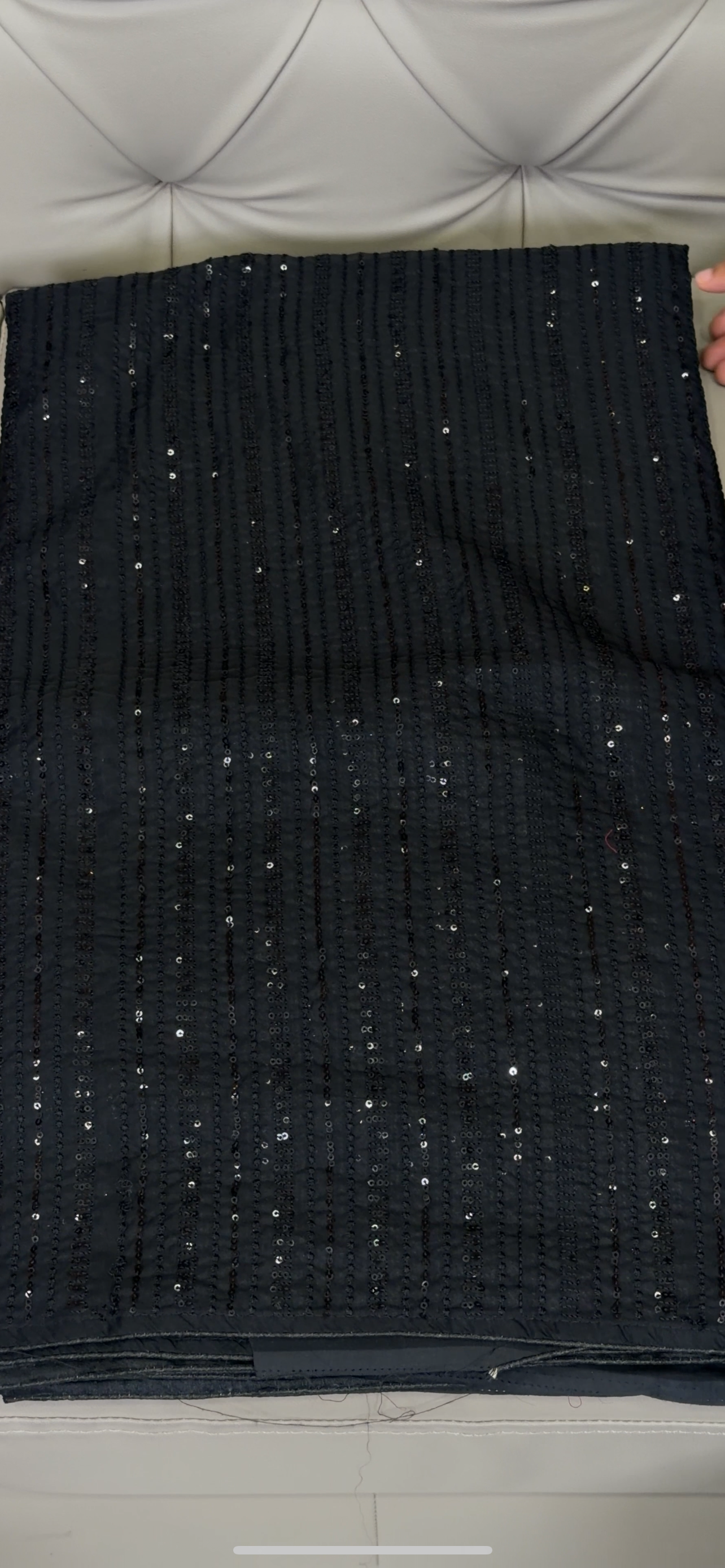 NYLON ORGANZA SAREES - IHA 28855