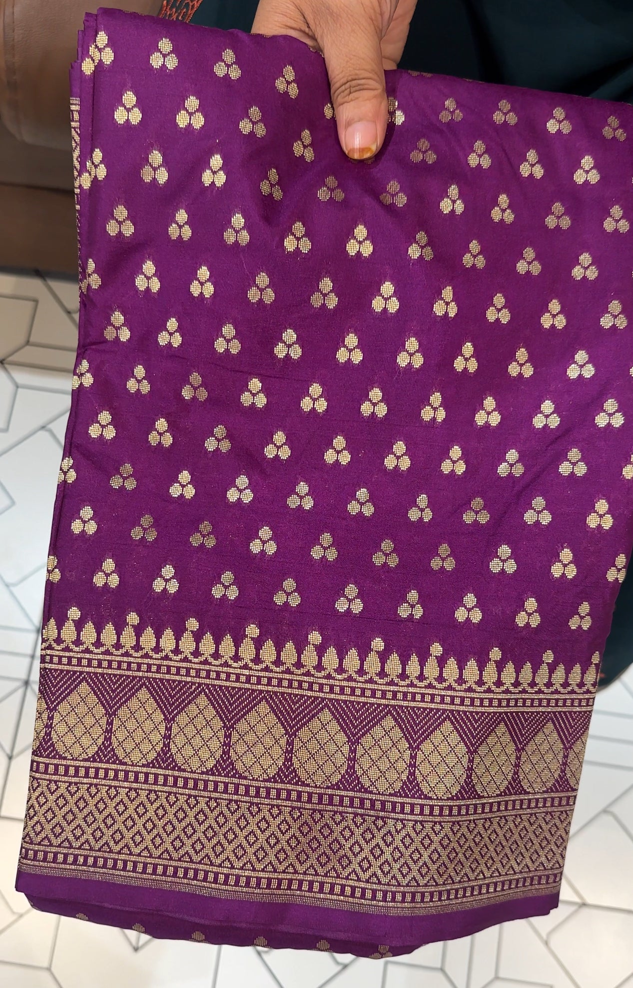 SEMI BANARASI SAREES - IHA 26731