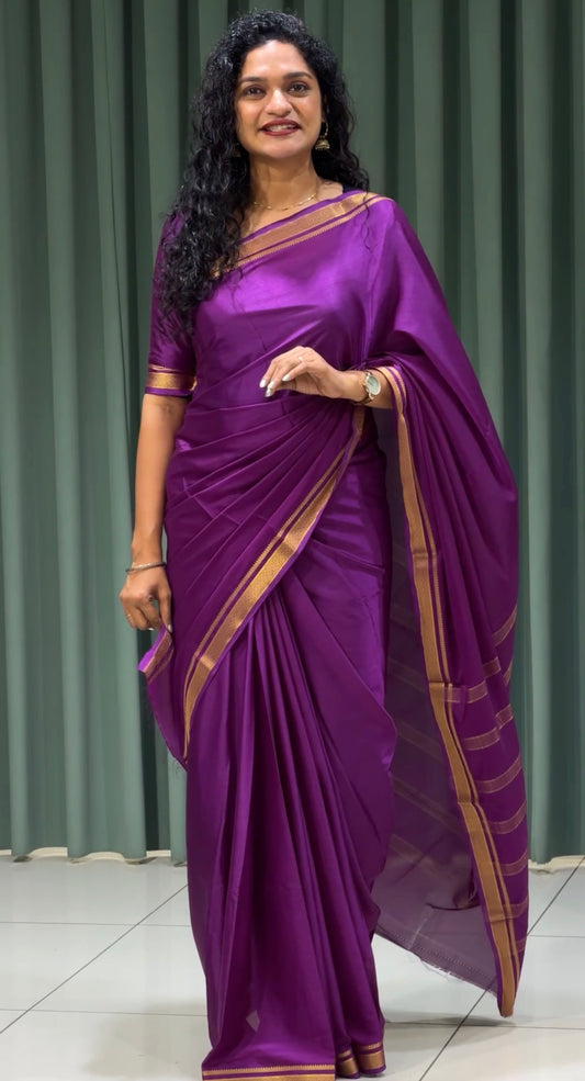 SEMI BANARASI SAREES - IHA 32952