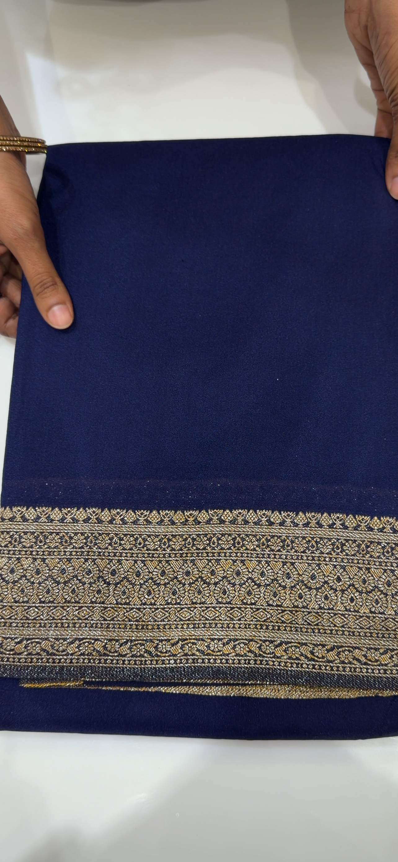 SEMI BANARASI SAREES - IHA 35142