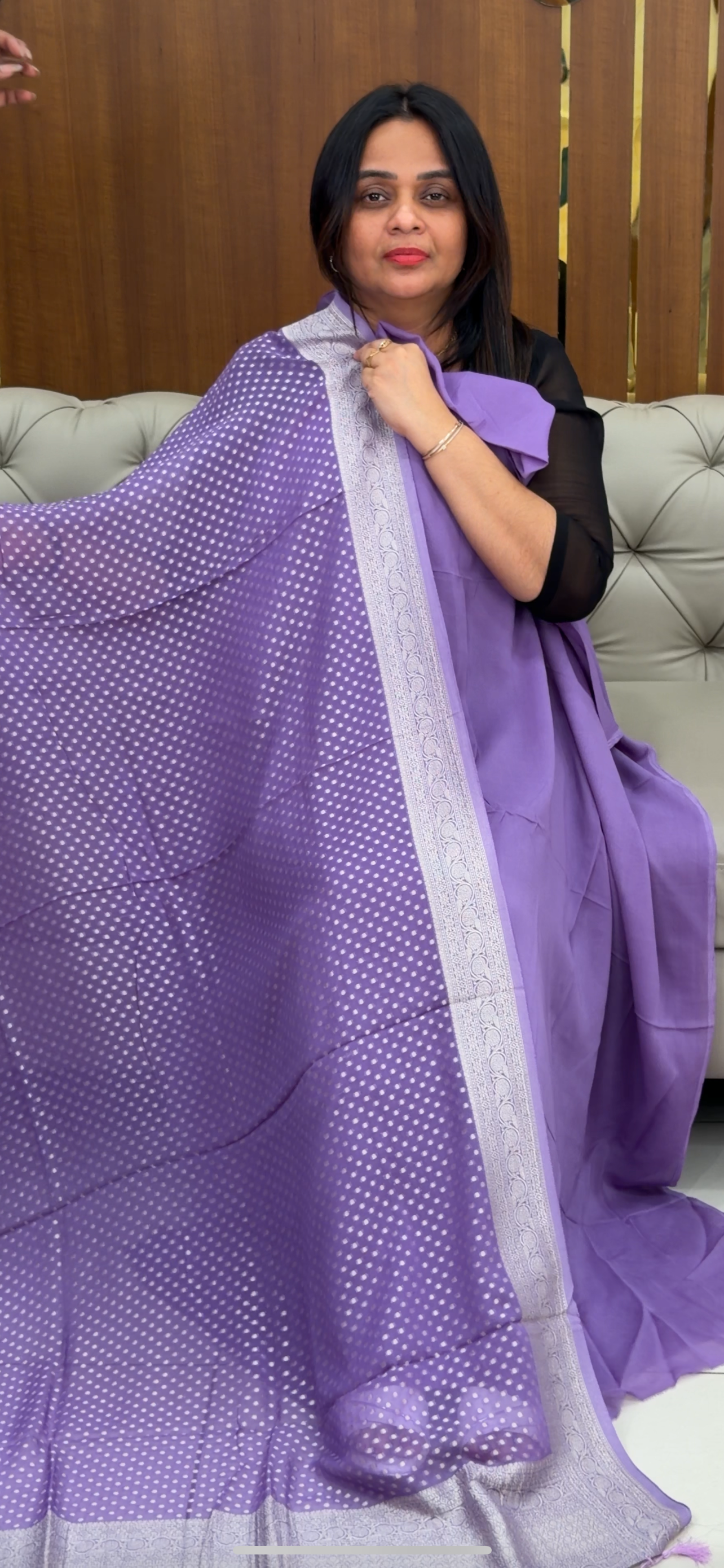 VISCOSE GEORGETTE UNSTITCHED SALWAR SUITS - IHA 29121