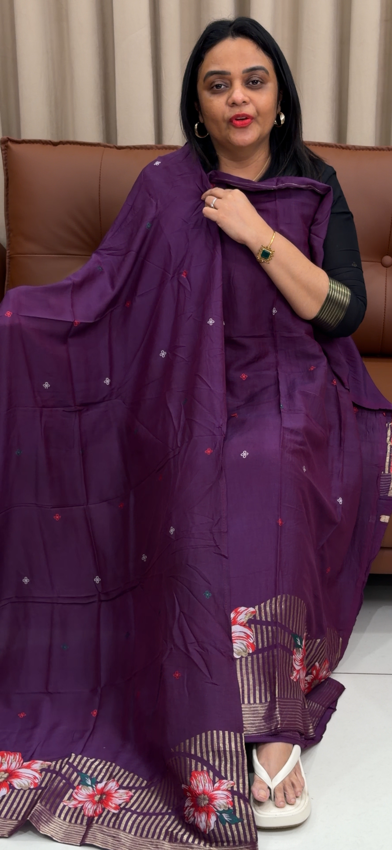 FORWARD SOFT MUL UNSTITCHED SALWAR SUITS - IHA 33498