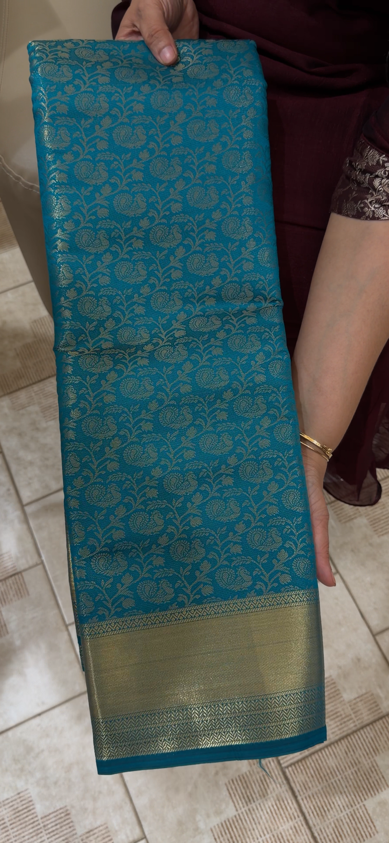 SEMI BROCADE SAREES - IHA 29080