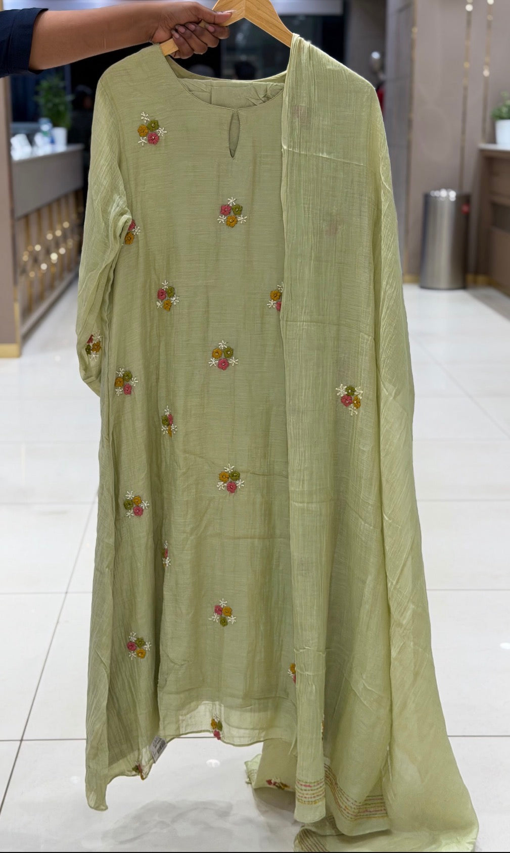 PARTY WEAR TOP,BOTTOM AND DUPATTA - IHA 35423