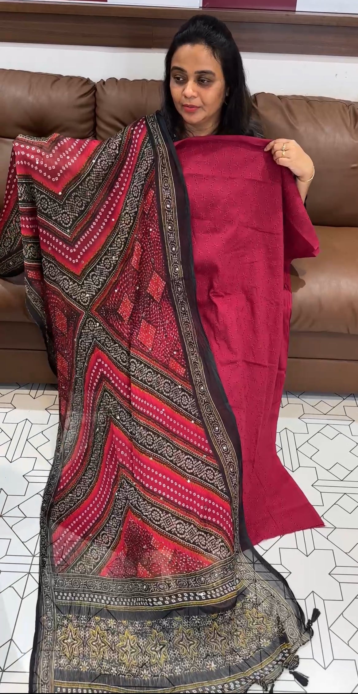 COTTON HAKOBA UNSTITCHED SALWAR SUITS - IHA 27916