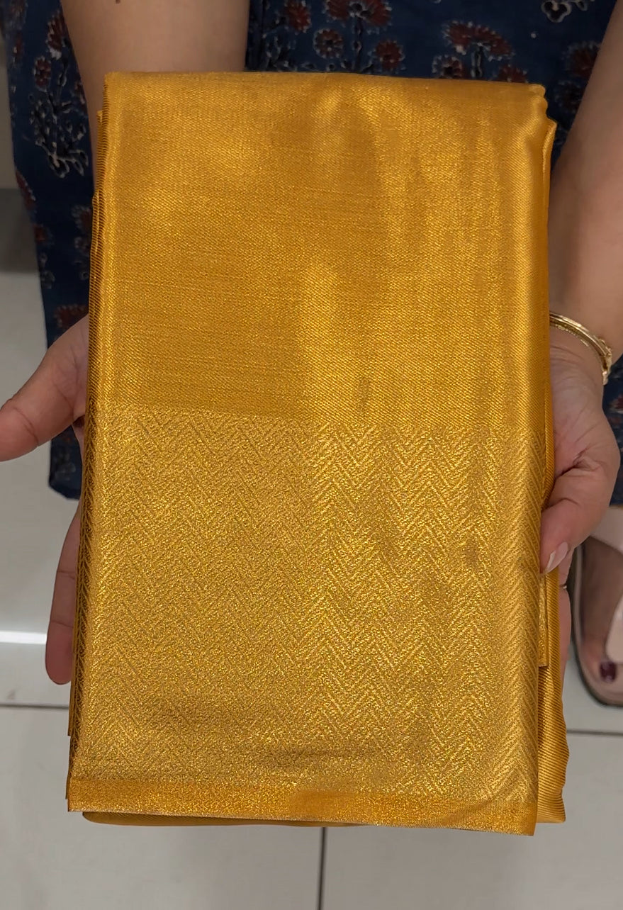 BROCADE KANCHIPURAM SILK SAREES - IHA 26896