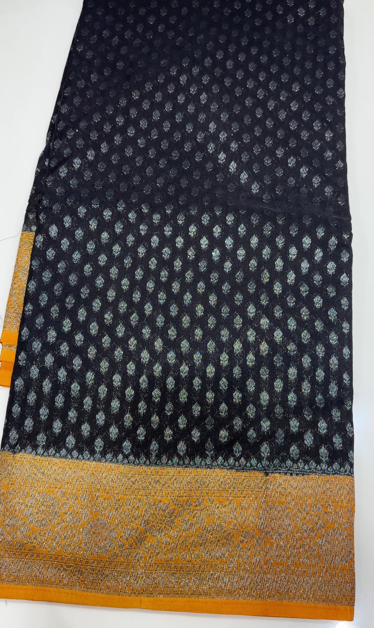 SEMI BANARASI SAREES - IHA 27136