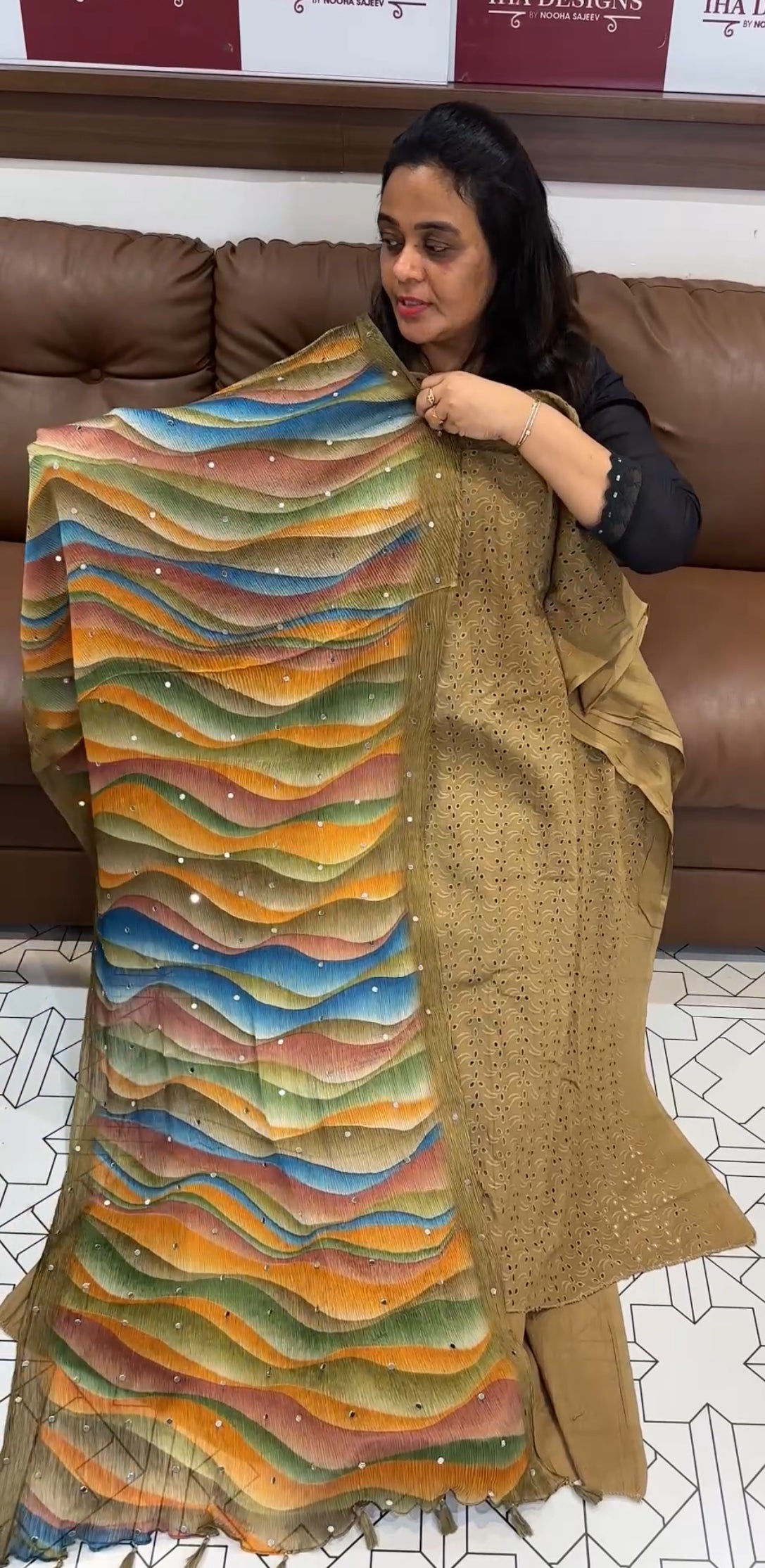 COTTON HAKOBA UNSTITCHED SALWAR SUITS - IHA 27916