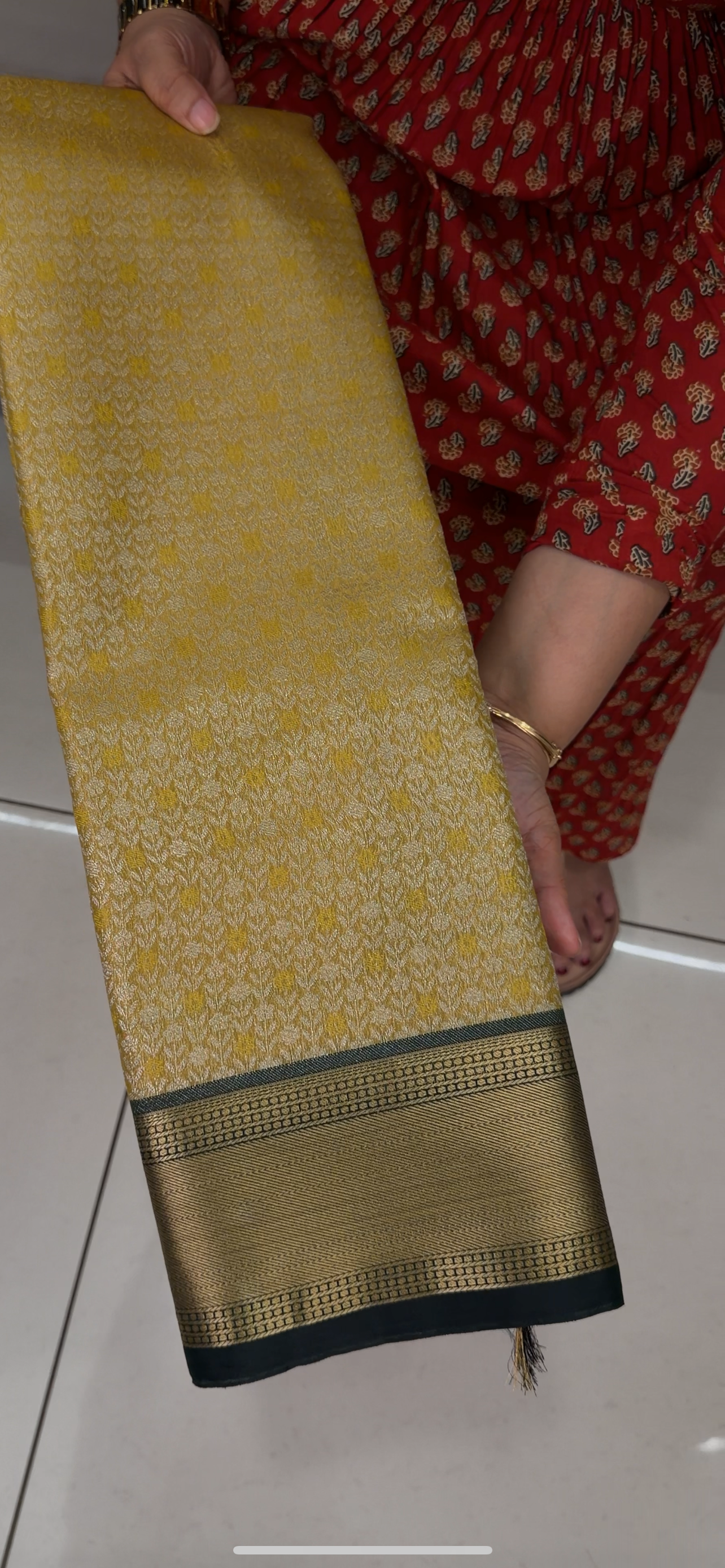 SEMI BROCADE SAREES - IHA 28959