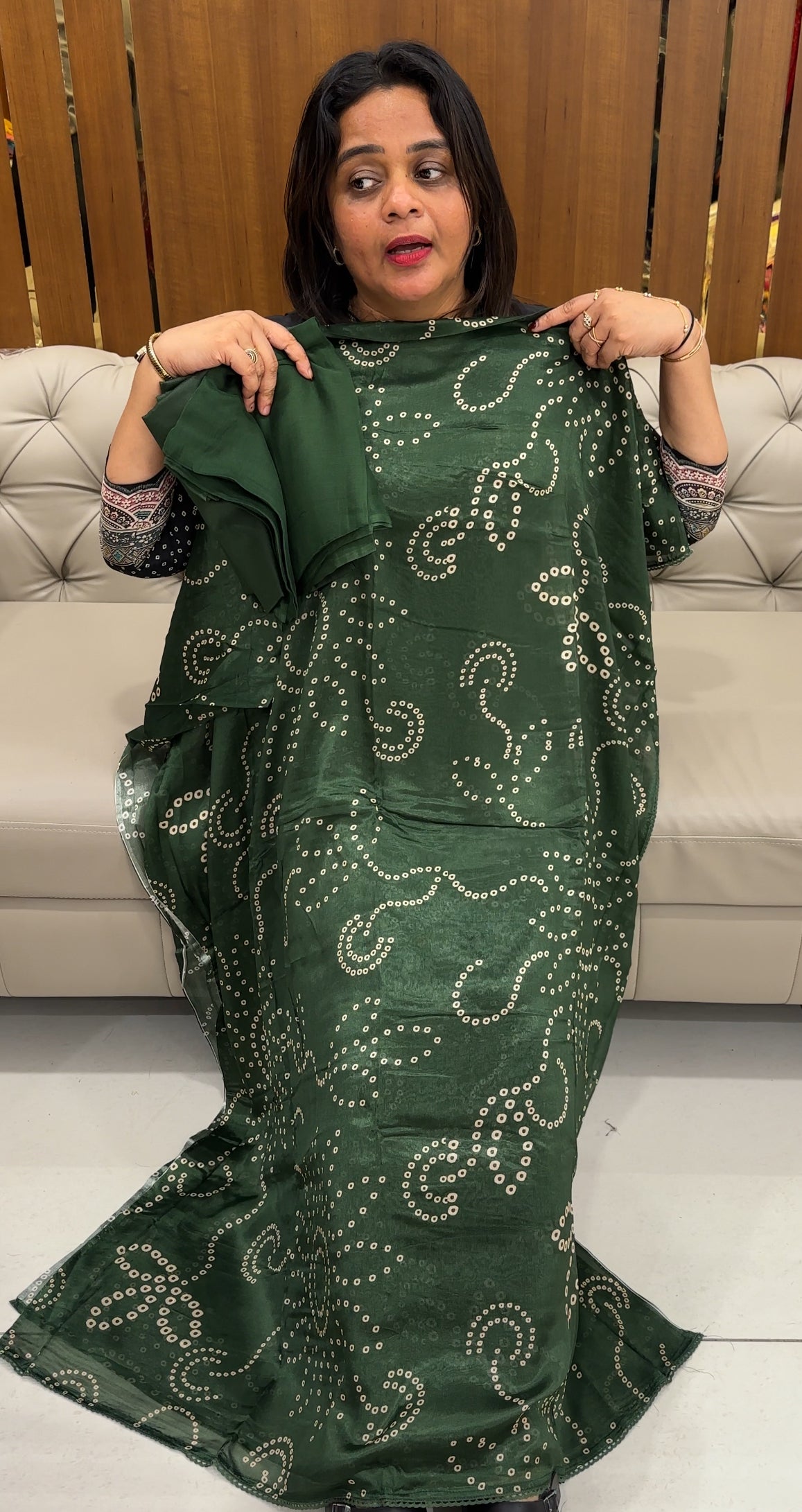 PLATINUM CHIFFON UNSTITCHED SALWAR SUITS - IHA 25978