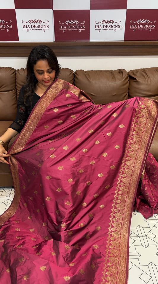 SEMI KATAN SAREES - IHA 24877