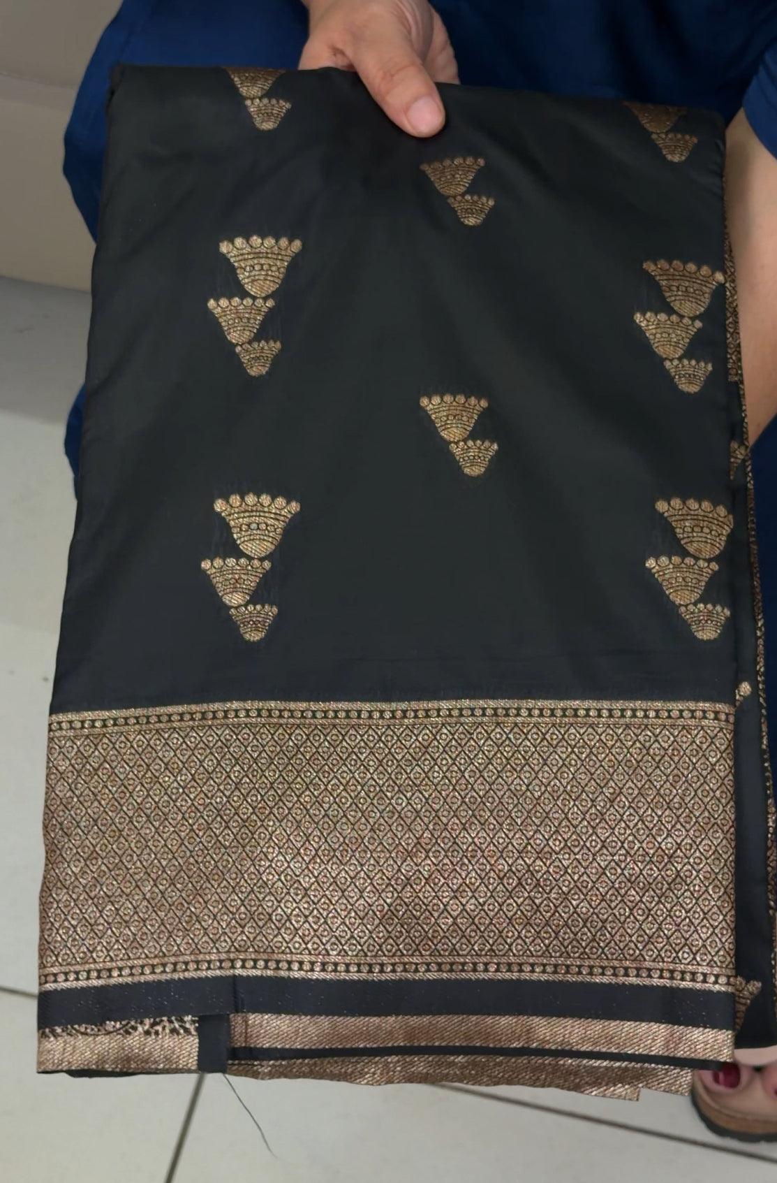 SEMI BANARASI SAREES - IHA 29047