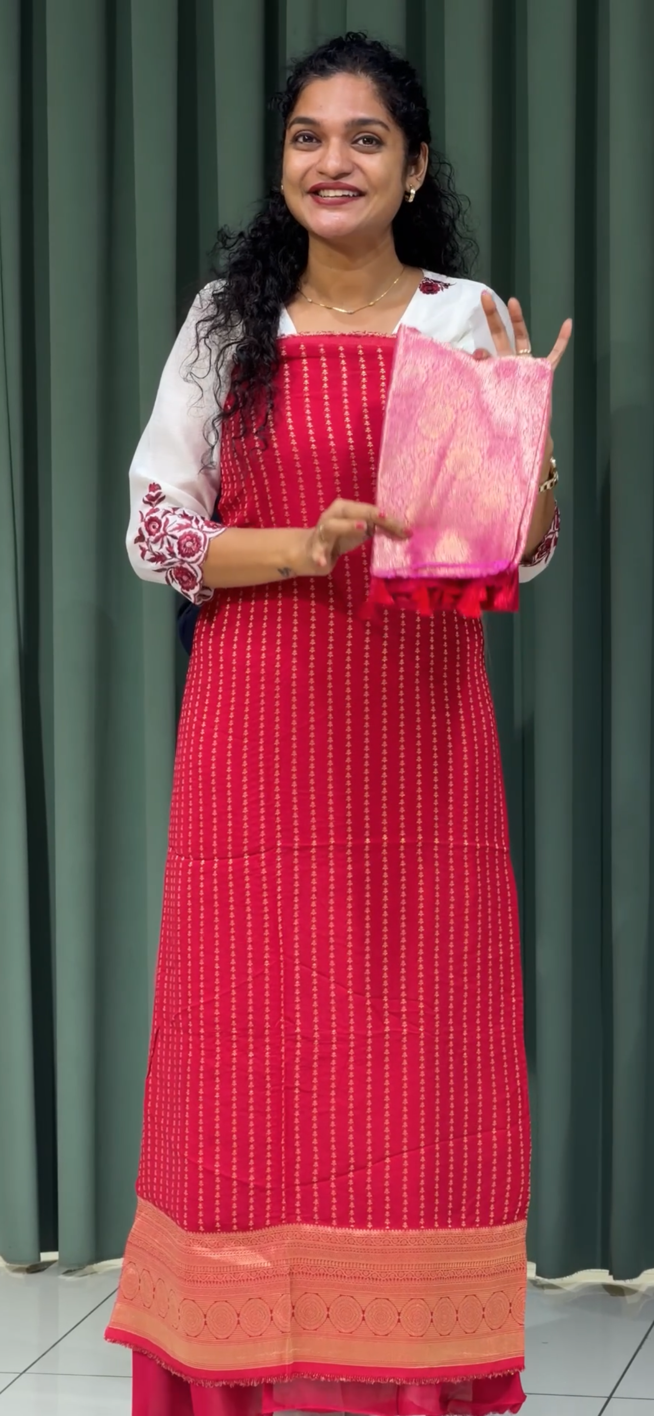 BANARASI UNSTITCHED SALWAR SUITS - IHA 33299