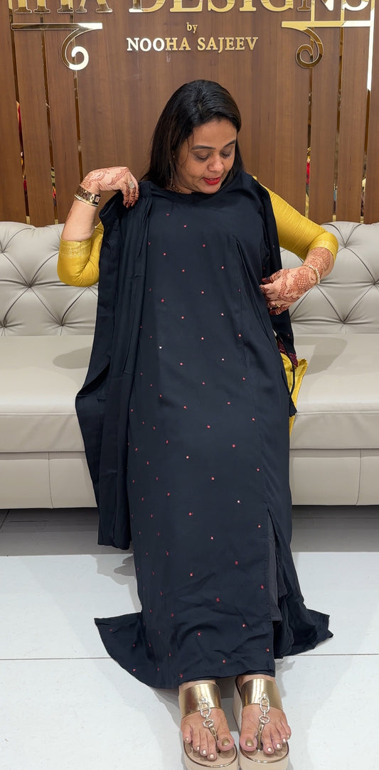 CRUSHED RAYON TOP AND BOTTOM - IHA 23631