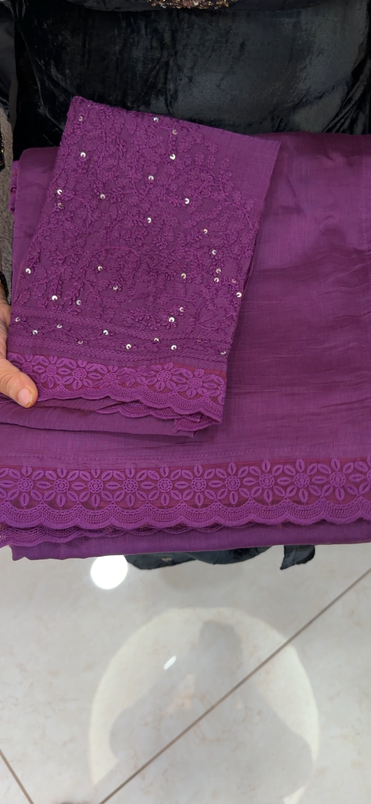 MALAI CHANDERI SAREES  - IHA 33354
