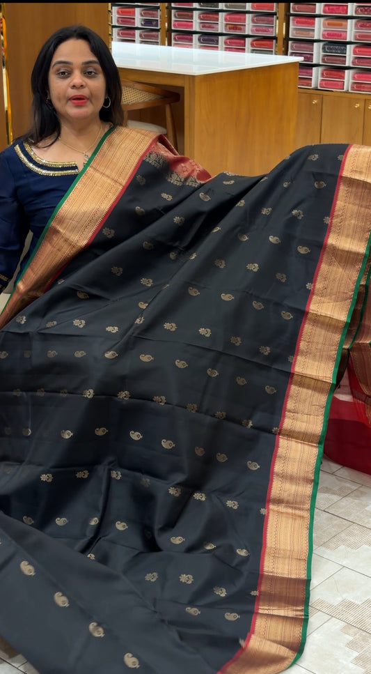 DESIGNER KANCHIPURAM SILK SAREES  - IHA 30168